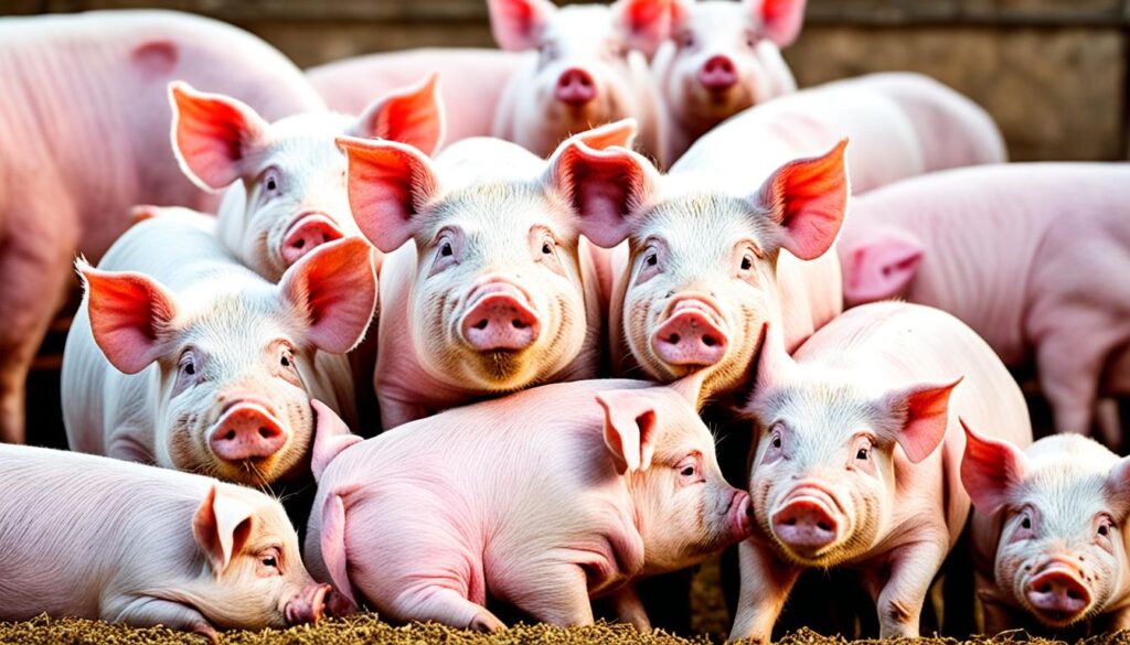 élevage de porcs