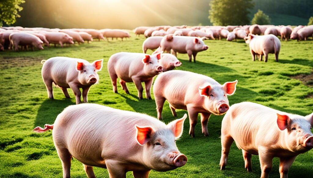élevage de porcs