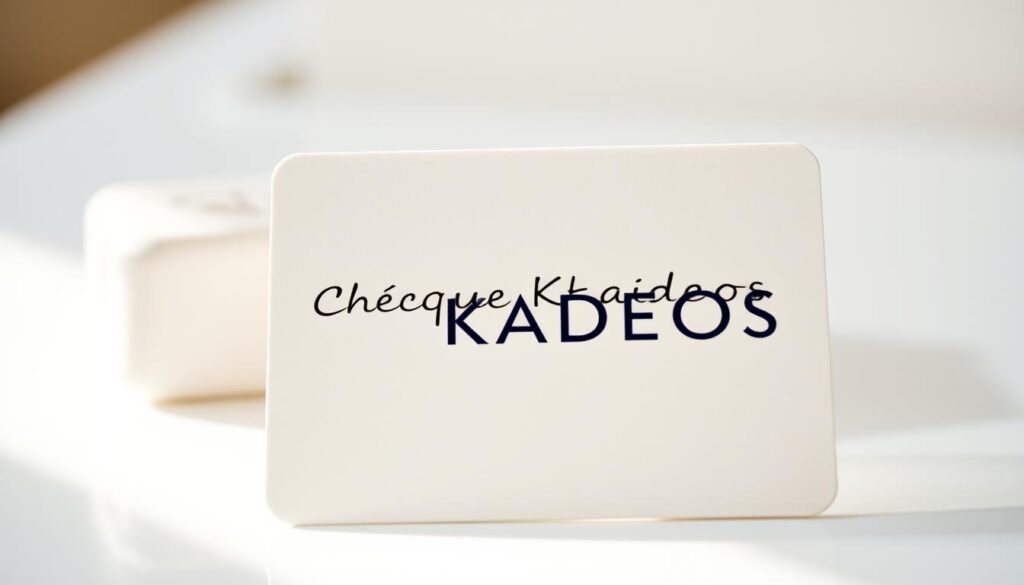 chèque Kadéos