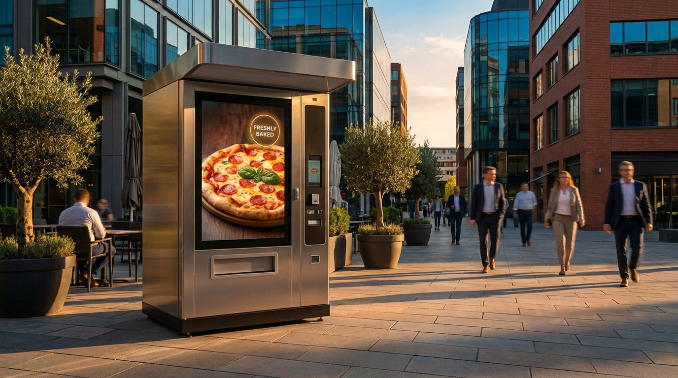 Rentabilité distributeur pizza extérieur : la vérité