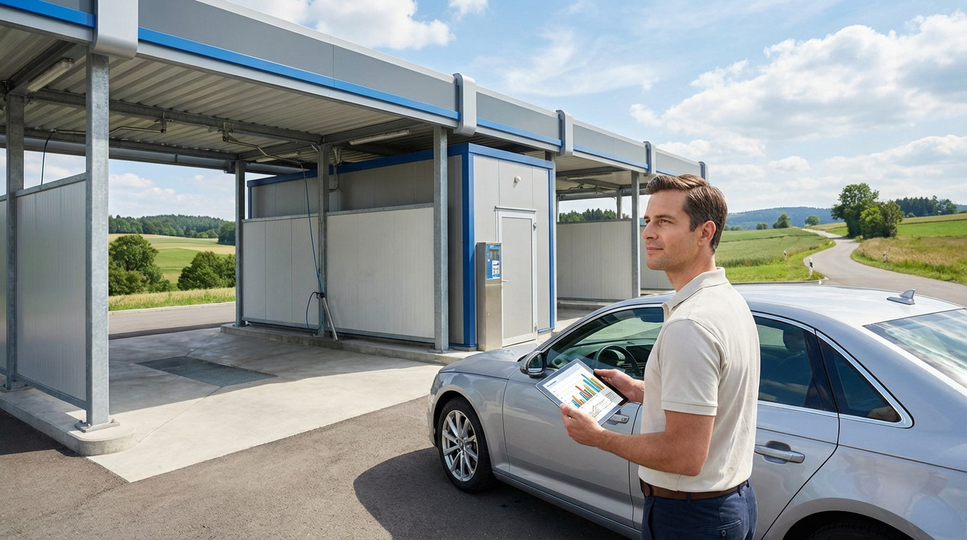 Rentabilité lavage auto rurale : les pièges à éviter